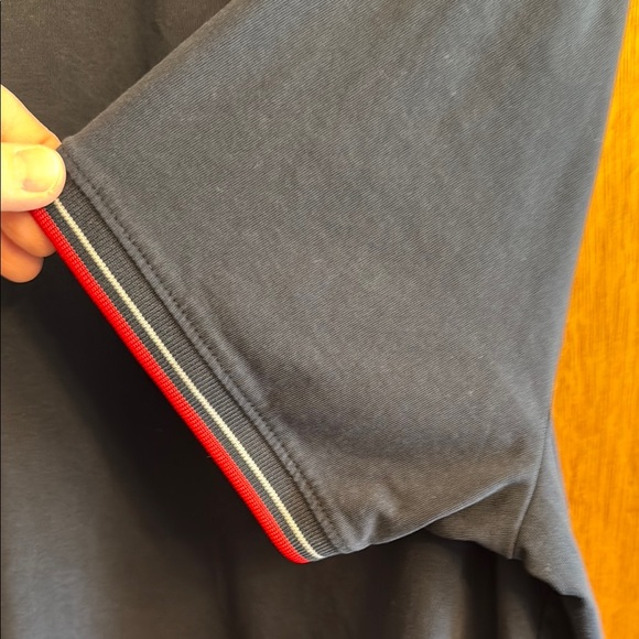 Ben Sherman Red and Blue Short Sleeve Tee - Picture 5 of 6